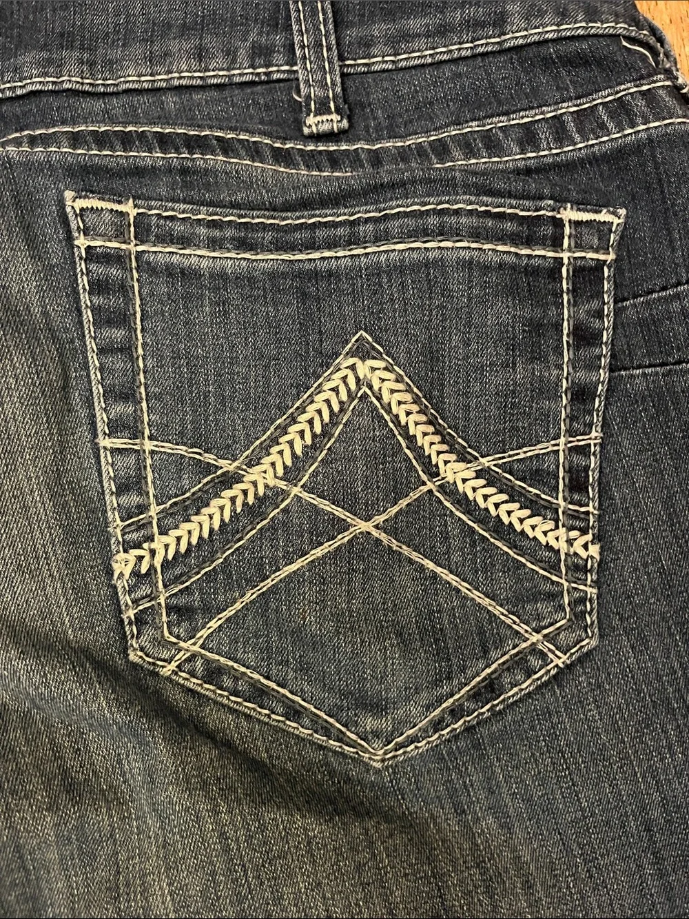 Ariat Dark Blue Straight-Leg Jeans